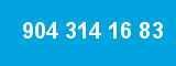 904 314 16 83